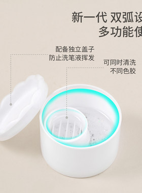 卡妞多功能塑料洗笔杯