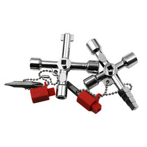 Key Wrench Cross Switch Alloy Universal Square Wrench Tool f