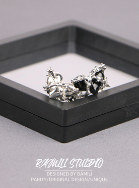 BAMILI爱心戒指男女同款小众设计