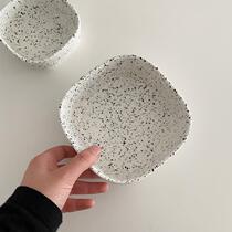 ins Han Wind Ceramic Small Bowl Yogurt Cereal Bowl breakfast Bowl Bowl Soup Bowl Sweet bowl One person Salad Bowl Noodles Bowl