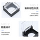 16mm button protective cover LA16 series switch dust cover round square specifications waterproof dustproof transparent flip cover