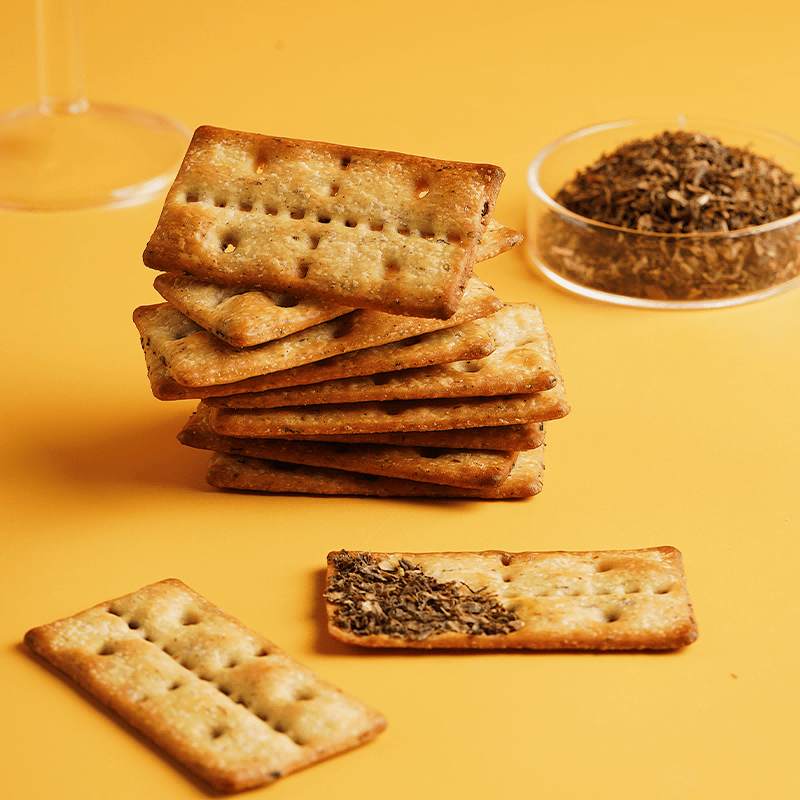 物美良食记梅干菜味饼干160g