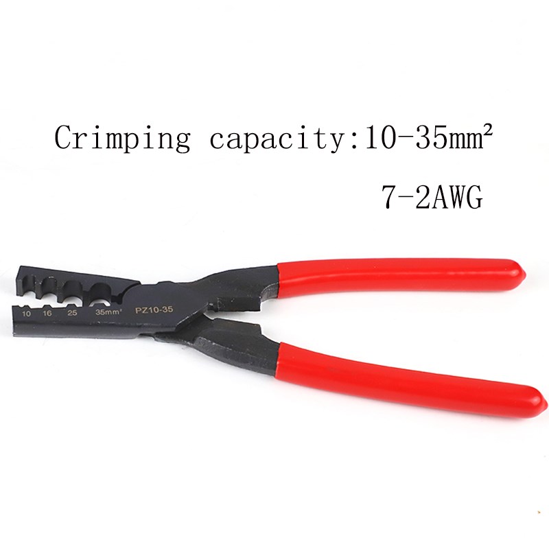 Small Crimper Pliers 0.25-35mm Germany Style Electrical Boot - 图3