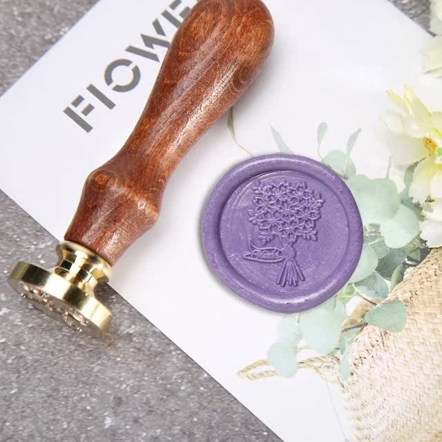 100PCS Retro Fire Painting Sealing Wax Tablet Lacquer Sealin - 图2