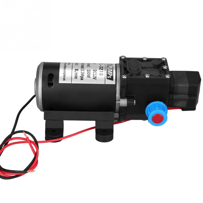 Durable DC 12V 160Psi 8L/Min  High Pressure Diaphragm Self P - 图1