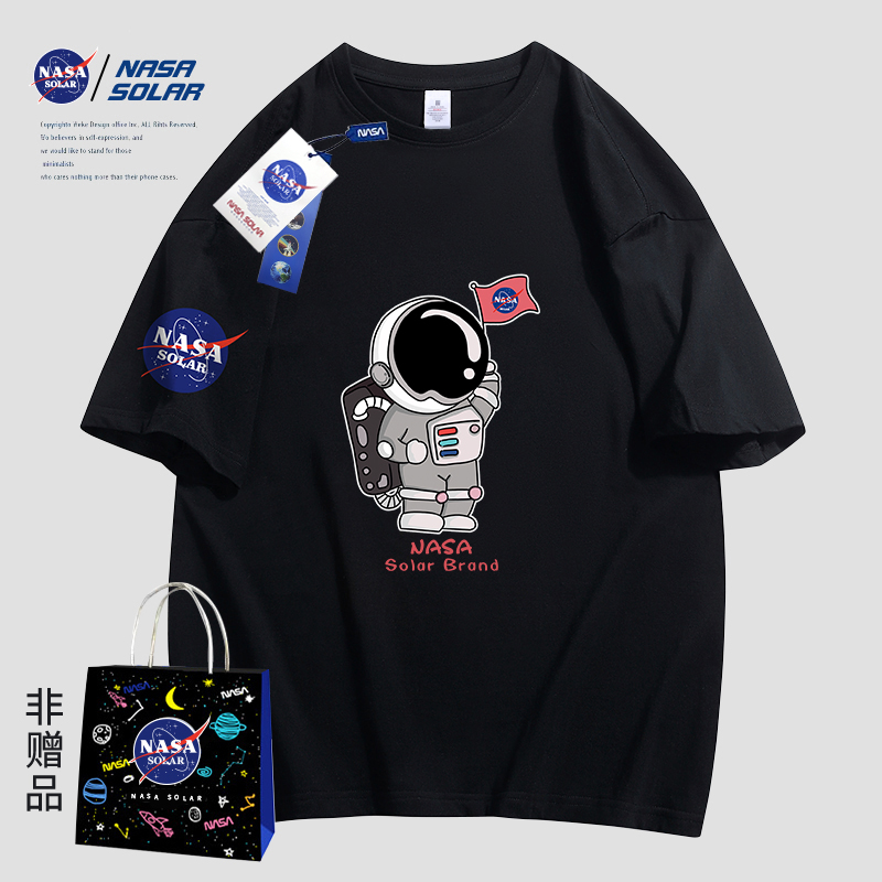 nasa solar联名2022夏季新款b t恤 NASASOLART恤
