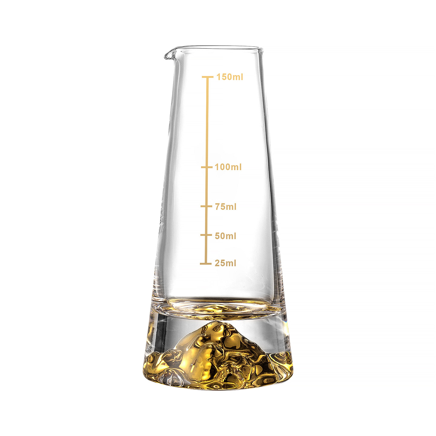 水晶玻璃高档金山玻璃分酒器白酒杯套装家用金箔白酒醒酒器分酒壶,淘宝优惠券,粉丝福利购,淘宝优惠卷