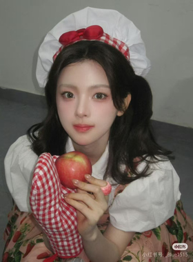 原创hellokitty厨师帽子甜美可爱拍照道具料理鼠王杨超越同款