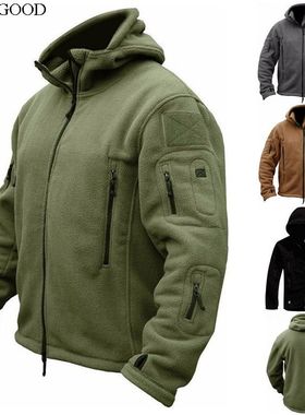 男士户外保暖内胆抓绒衣