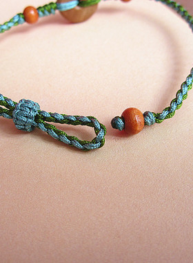 桃木平安扣真桃木可调节大小