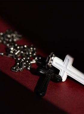 UC银情侣银小众项链高级感