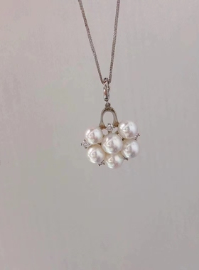 其他女纯银银色吊坠配件国产高级