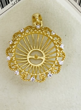 日式进口配件精工复古珍珠吊坠女