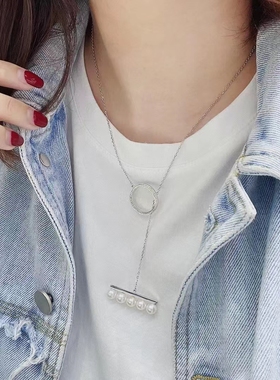 其他纯银纯银女银色项链配件国产