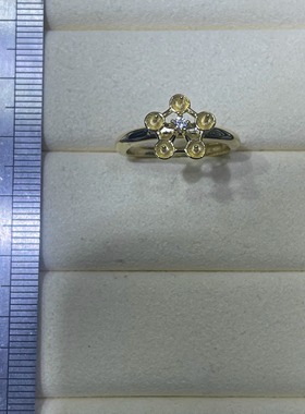 珍珠戒指配件s925纯银