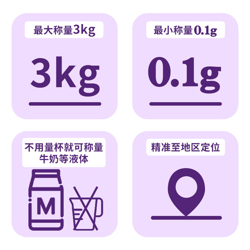 日本TANITA百利达0.1g克秤小型家电子称重烘焙KD-321高精准厨房秤 - 图1