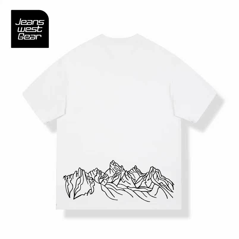 真维斯盖尔大码重磅无性别国潮t恤 JEANSWESTGEART恤