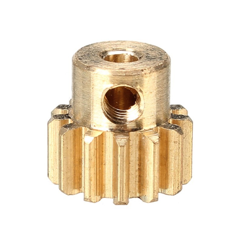 1pc Brand New Motor Gear Copper 13T 1/16 RC Car Parts For Tr-图2