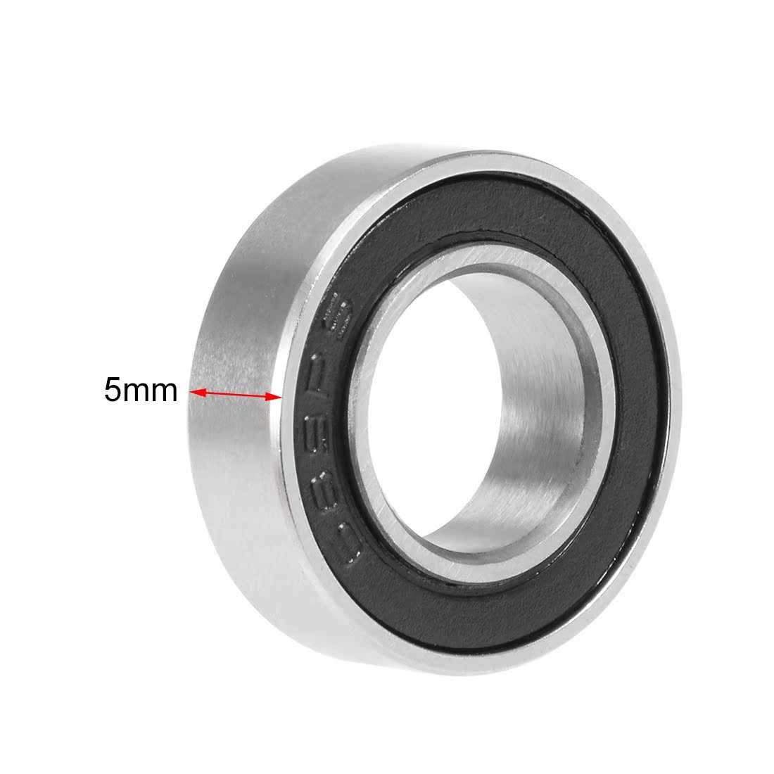 689-2RS Deep Groove Ball Bearing 9x17x5mm Double Sealed GCr1 - 图1