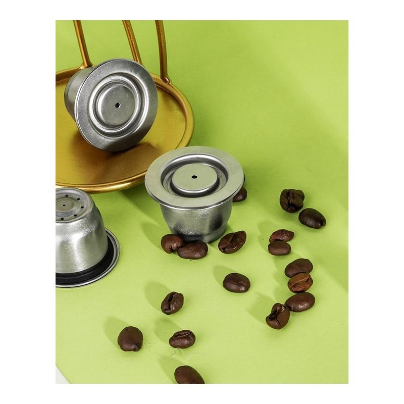 iCafilas New pgraded Reusable Coffee Capsule  Nespresso Stai - 图1