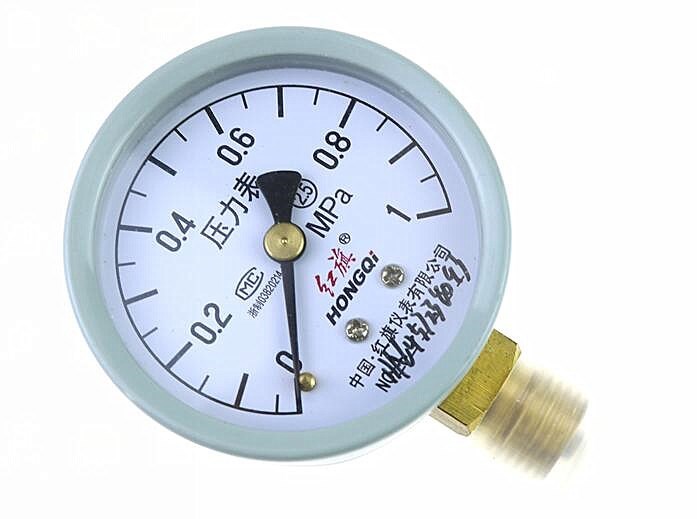 Pressure gauge 0-1 MPa water pressure testing vacuum negativ-图0