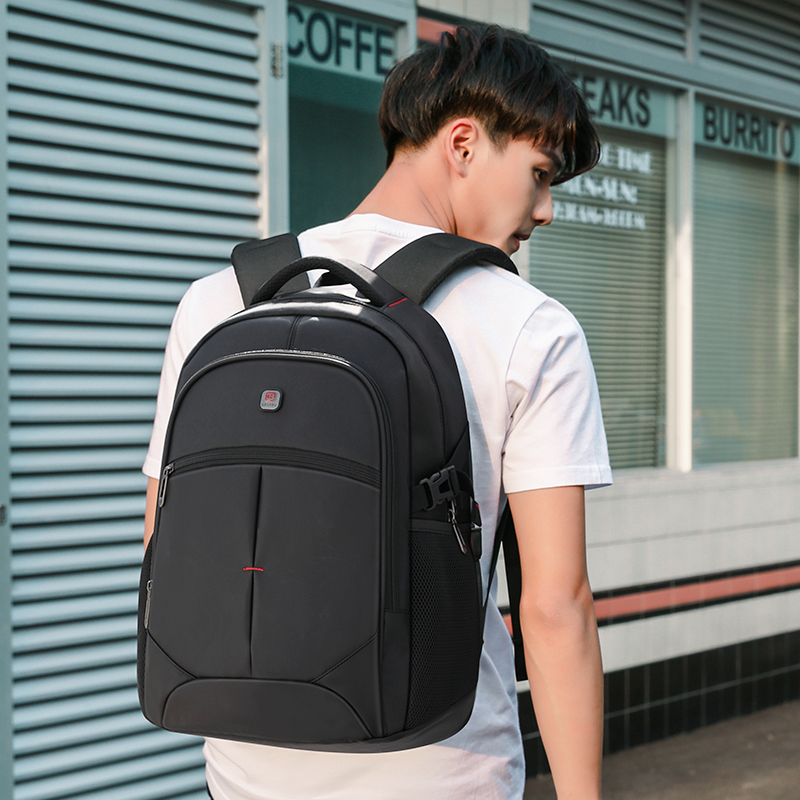 大容量男士电脑女初中大学生双肩包 固仕双肩背包