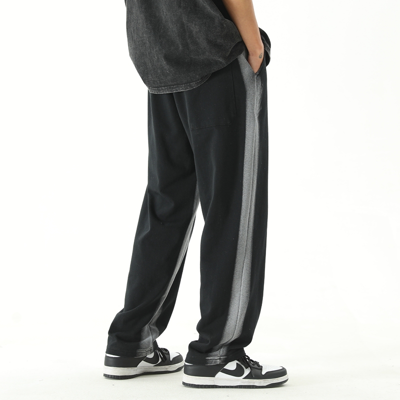 极度潮牌2022ss侧边扎染渐变长裤 极度潮牌休闲裤