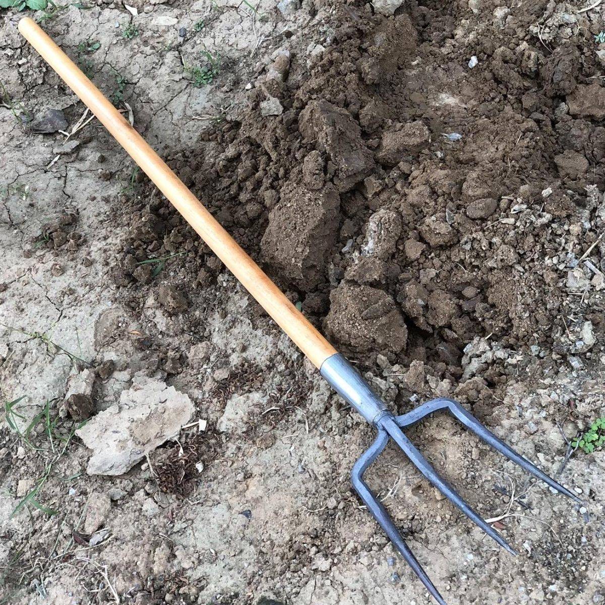 三股四股锰钢叉子翻地农用挖土豆葱姜蒜红薯花生松土加粗淬火实心-图2