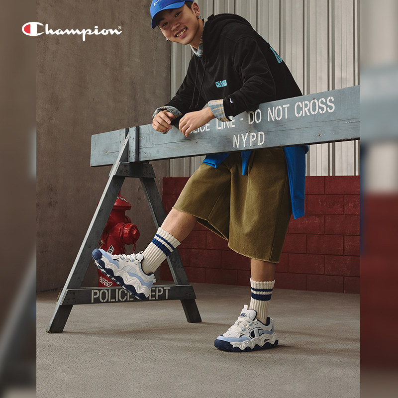 Champion冠军板鞋女25秋冬新款糕糕乐面包鞋厚底增高休闲运动鞋男,淘宝优惠券,粉丝福利购,淘宝优惠卷