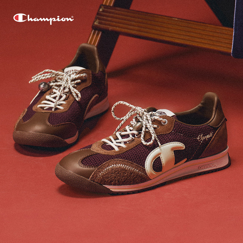 Champion薄底鞋冠军藤跃跑复古跑鞋女鞋25秋冬新款运动休闲鞋男,淘宝优惠券,粉丝福利购,淘宝优惠卷