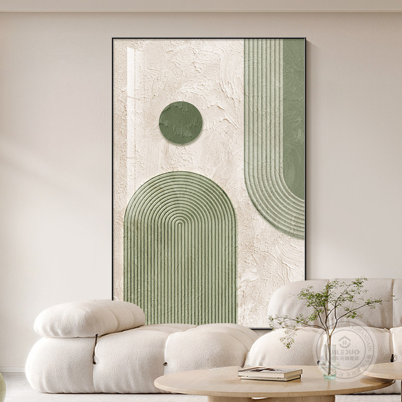 现代简约客厅装饰画肌理感抽象艺术画沙发背景墙上挂画大幅落地画,淘宝优惠券,粉丝福利购,淘宝优惠卷