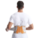 Медицинская поясная плита поясничного поясничного отдела позвоночника фиксация лента талия растяная полоса Алюминиевая пластина поддерживает легкую и дышащую поддержку талии