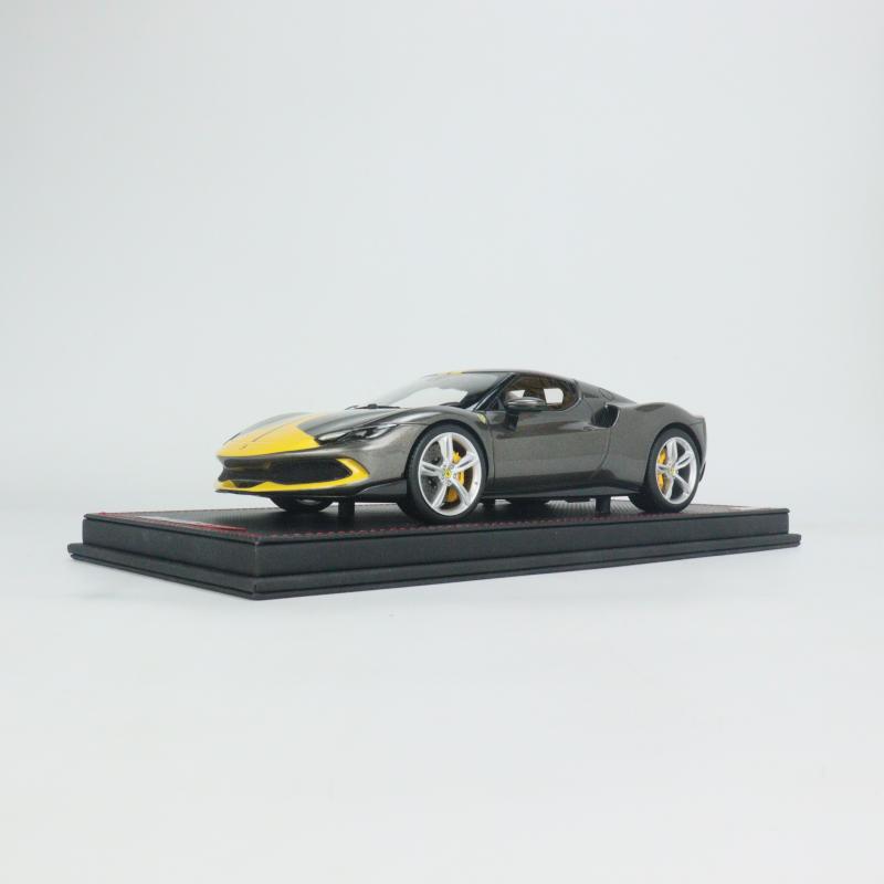 MR 1:18法拉利 Ferrari 296 GTB硬顶超跑高端树脂汽车模型-图1