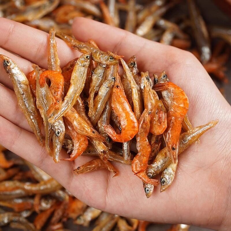 龟粮小乌龟饲料淡水无盐小鱼干吃的虾干粮食专用食物巴西草龟零食