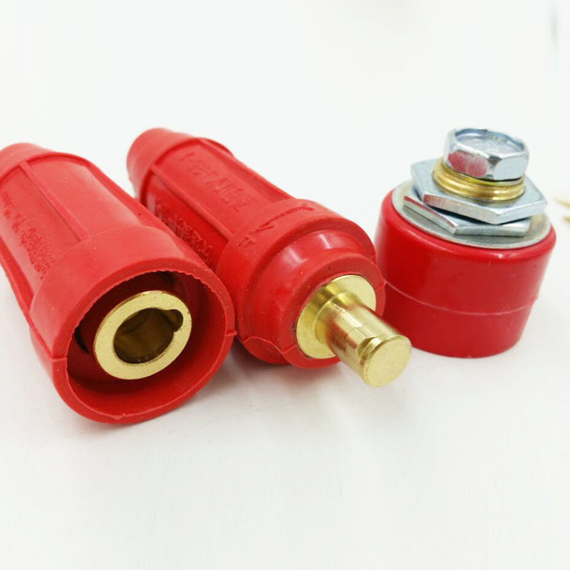 电焊机快速接头dkj-插50平方中式快速接头座连接器电缆快速插头