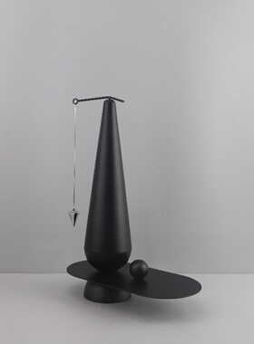 金属平衡艺术蓝色小飞人树脂摆件