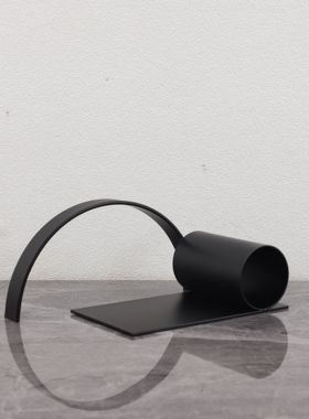 简约金属客厅竹筒工艺品摆件