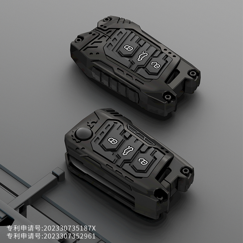 大众探岳钥匙套25款速腾迈腾b8帕萨特朗逸宝来id3途岳CC车壳扣 - 图1