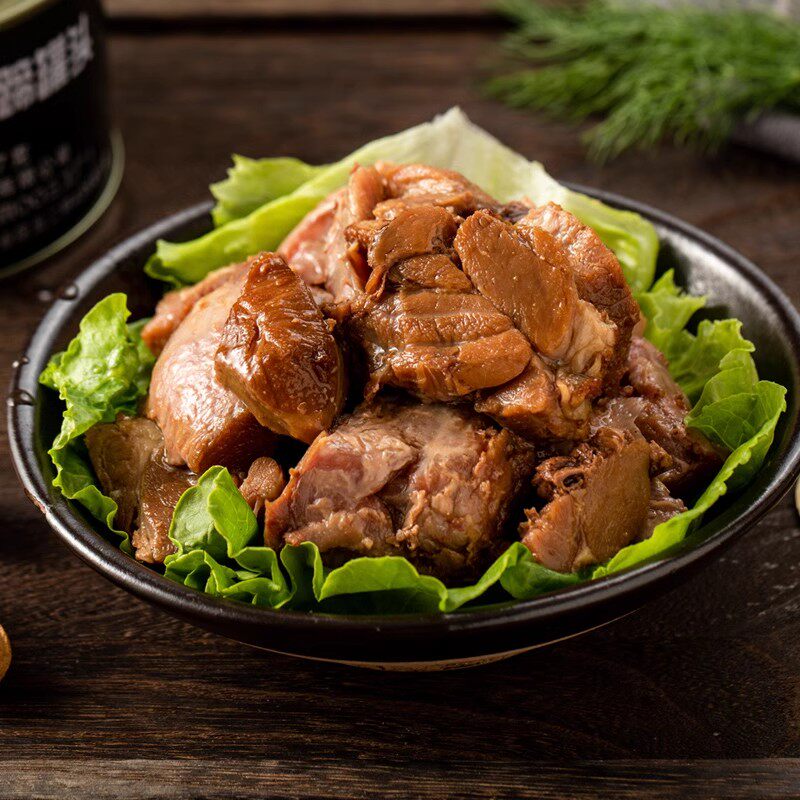 凌翔红烧元蹄罐头邹油蹄髈猪蹄膀肘子即食下饭菜熟食食品肉类罐头,淘宝优惠券,粉丝福利购,淘宝优惠卷