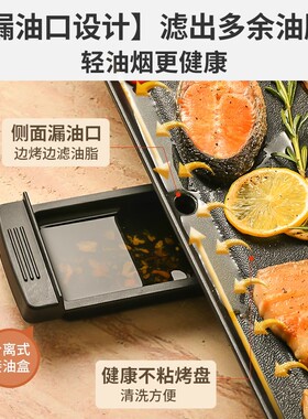 【5档火力】利仁烤肉盘电烤盘