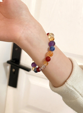 高级感多宝黄水晶手串