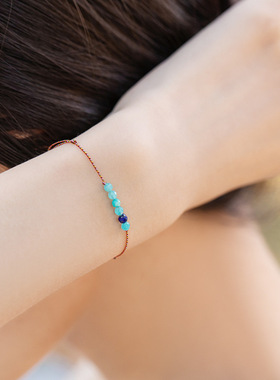 一念佛珠转运珠金砂石气质女手绳