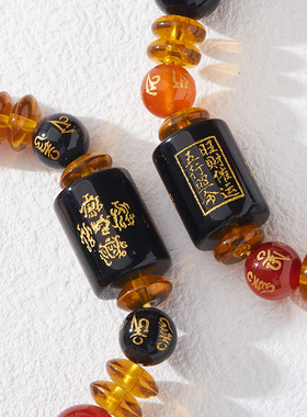 红玛瑙补五行红色手串