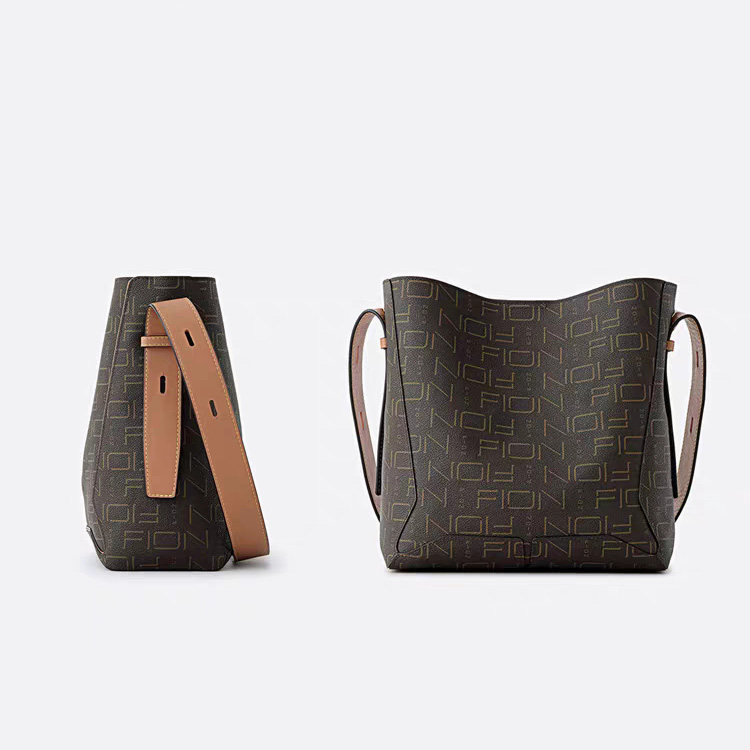 Fion菲安妮子母水桶包包2023新款大容量女时尚潮流通勤手提单肩包,淘宝优惠券,粉丝福利购,淘宝优惠卷