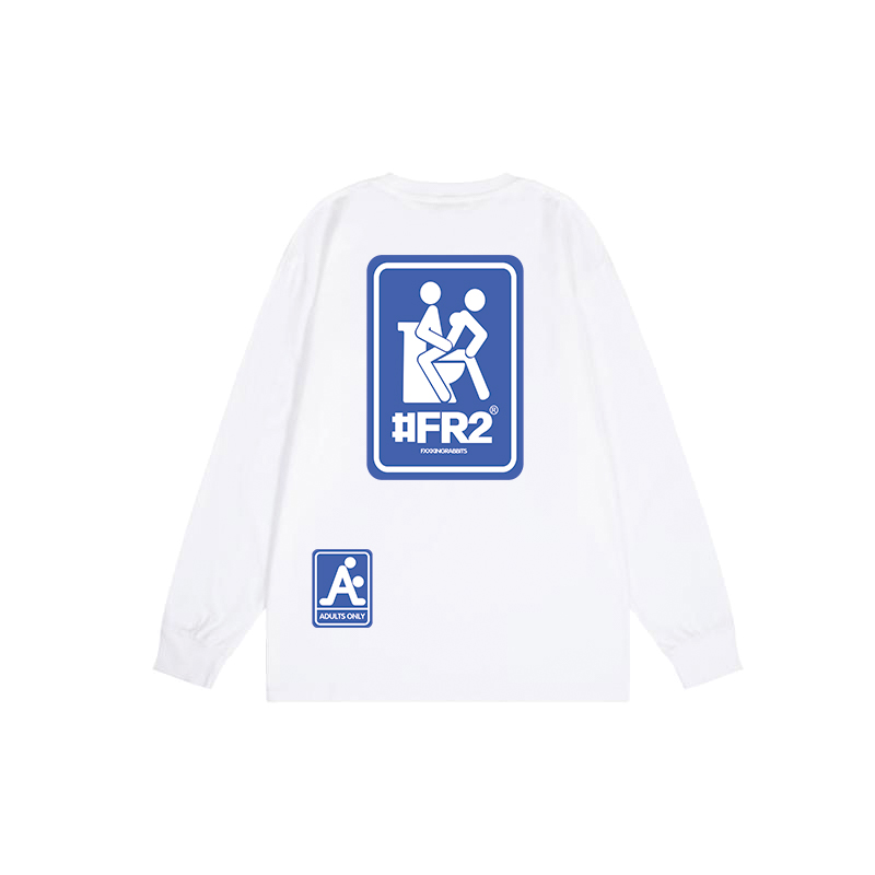 #FR2頭狂 Sex Sign Longsleeve T-shirt男女生秋冬长袖T恤打底衣-图3