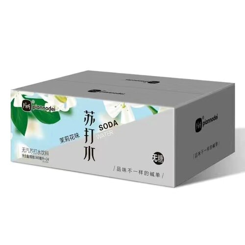片断360ml*24瓶整箱无汽苏打水无糖弱碱孕妇孕吐孕期玫瑰花茉莉花 - 图2