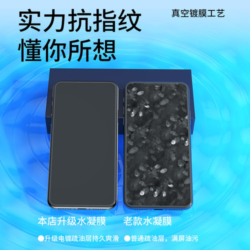 适用苹果8plus手机膜iphone7钢化水凝膜ip8全屏覆盖i7p高清6spuls保护膜6s贴膜6sp全包边6软膜八防蓝光七屏幕 - 图2