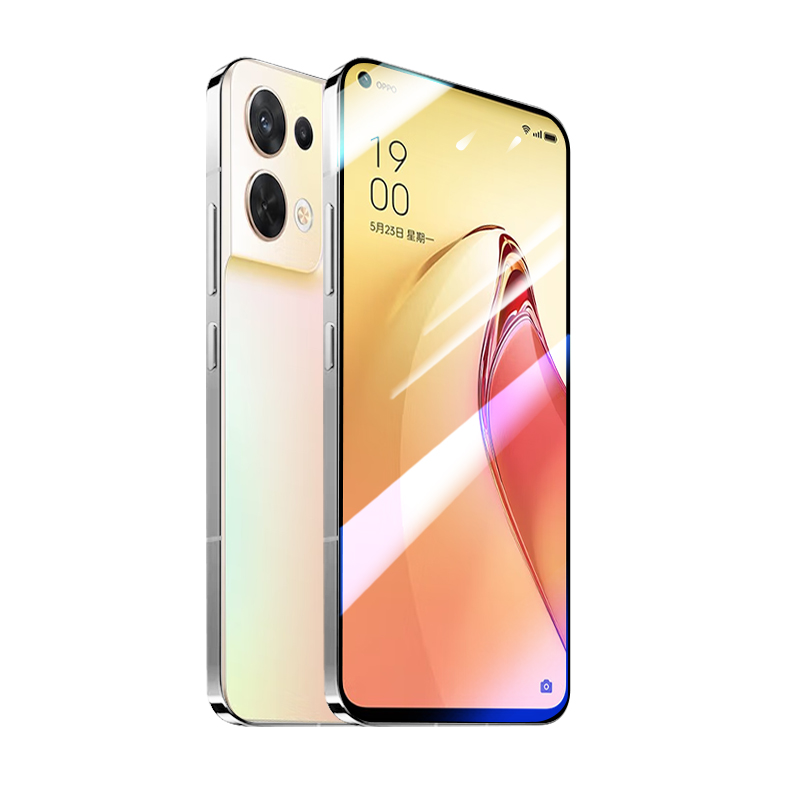 适用opporeno8钢化膜reno8pro手机膜oppo全屏opporneo85g+opponeno8新款poreno保护opp0pp0pporeno十opporone - 图3