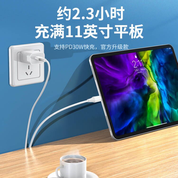 班迪星适用ipad10充电器头air5苹果ipadpro2021平板2mini6专用2018快充2022款1typec11寸第九代9八8七7六4五3 - 图0