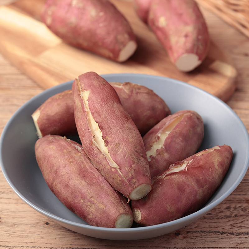 河南白心板栗10斤农家新鲜自种粉面 观月初番薯